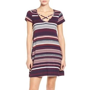 🔥🔥SOCIALITE: (NORDSTROM): Striped Tee Dress!